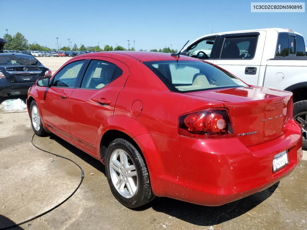 2013 Dodge Avenger Sxt VIN: 1C3CDZCB2DN590895 Lot: 58484244