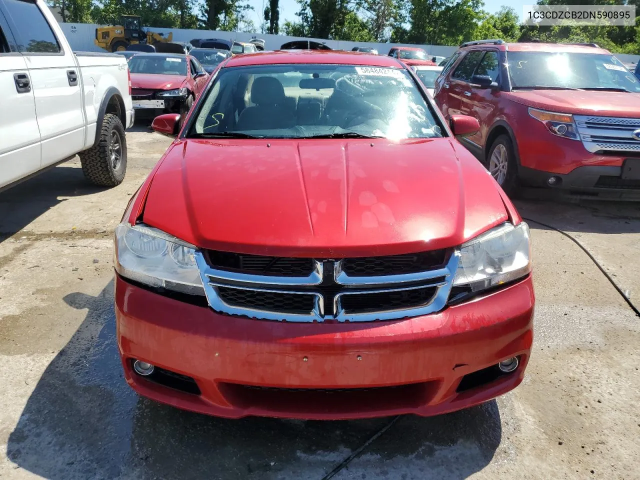 2013 Dodge Avenger Sxt VIN: 1C3CDZCB2DN590895 Lot: 58484244