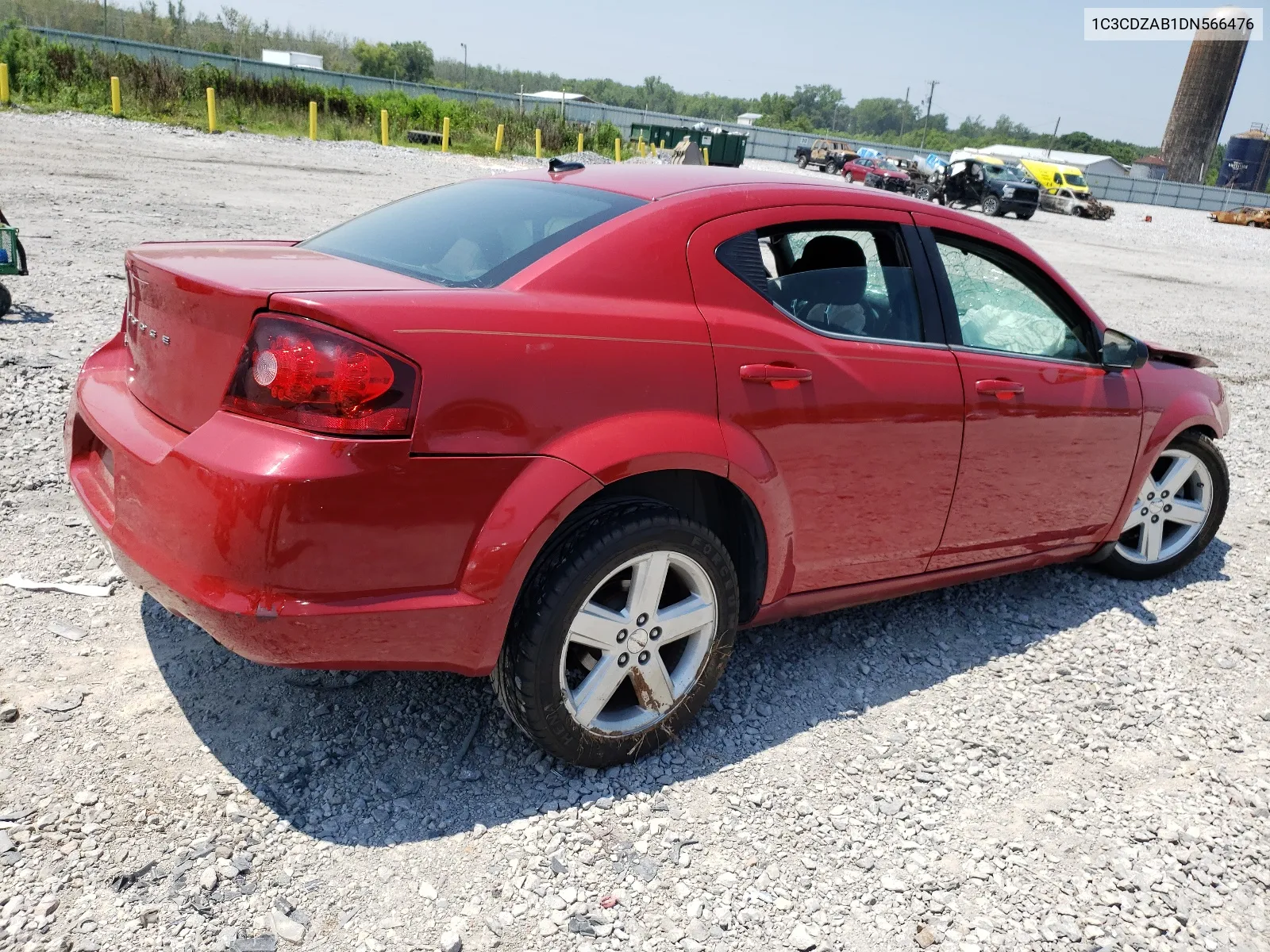 2013 Dodge Avenger Se VIN: 1C3CDZAB1DN566476 Lot: 60890984