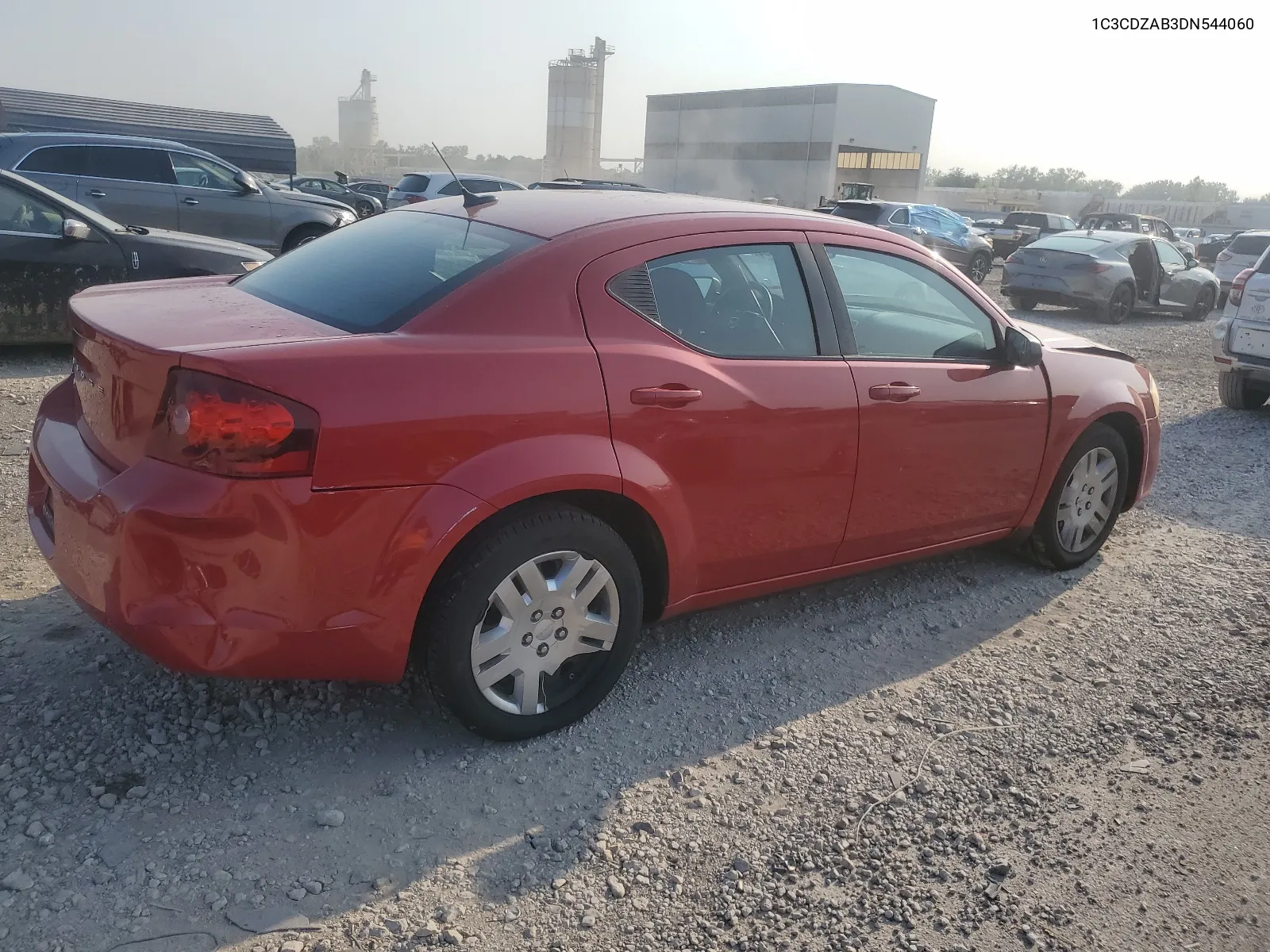 2013 Dodge Avenger Se VIN: 1C3CDZAB3DN544060 Lot: 61073804