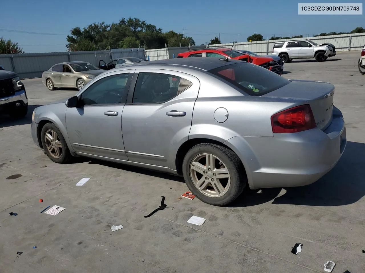 2013 Dodge Avenger Sxt VIN: 1C3CDZCG0DN709748 Lot: 61192344