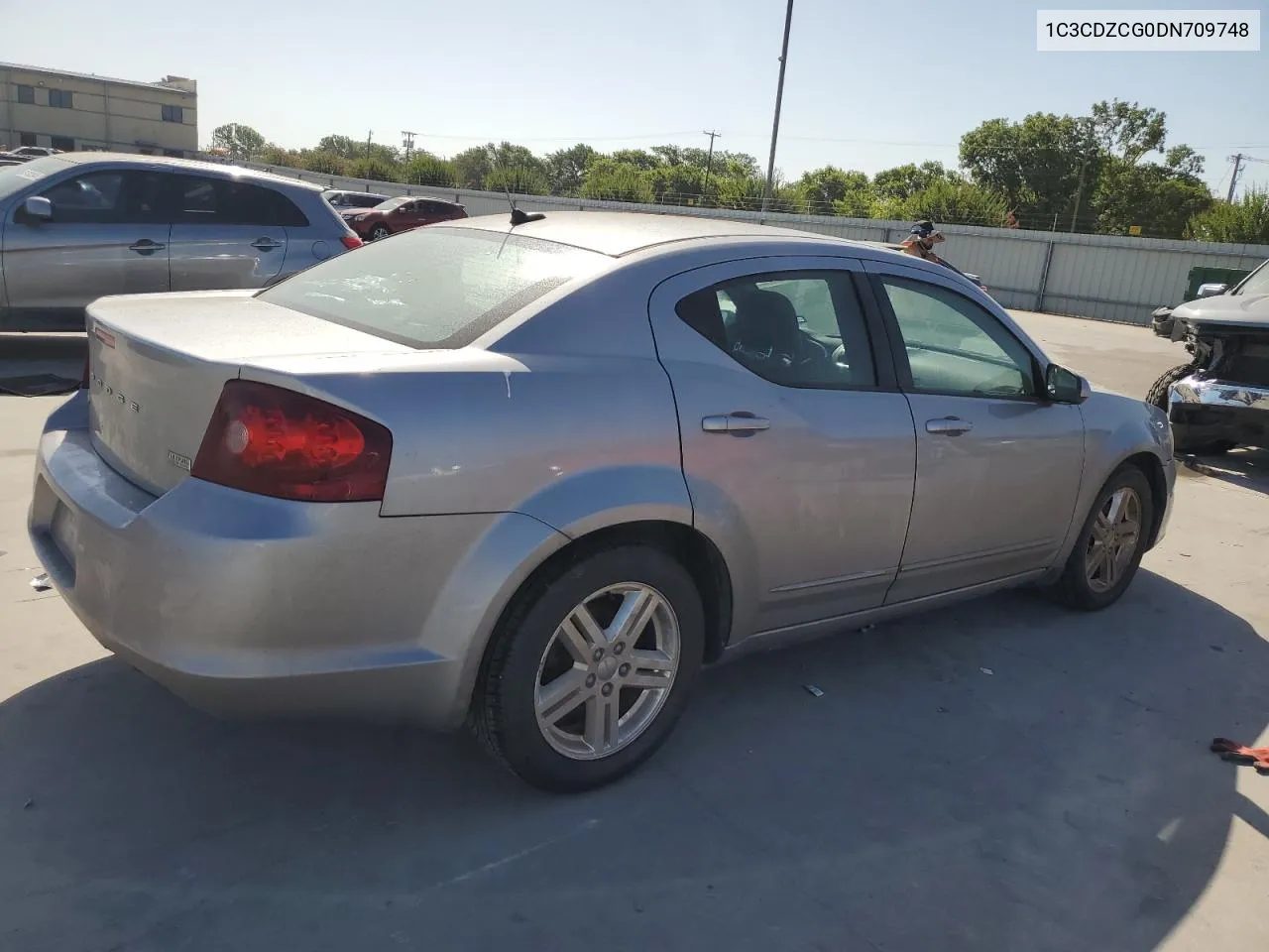 2013 Dodge Avenger Sxt VIN: 1C3CDZCG0DN709748 Lot: 61192344