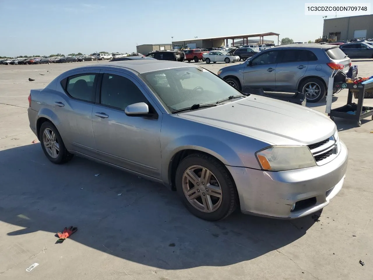 2013 Dodge Avenger Sxt VIN: 1C3CDZCG0DN709748 Lot: 61192344