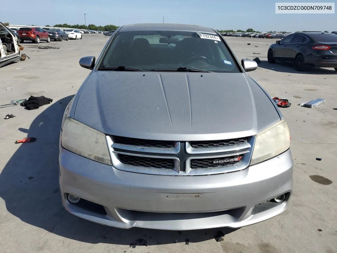 2013 Dodge Avenger Sxt VIN: 1C3CDZCG0DN709748 Lot: 61192344