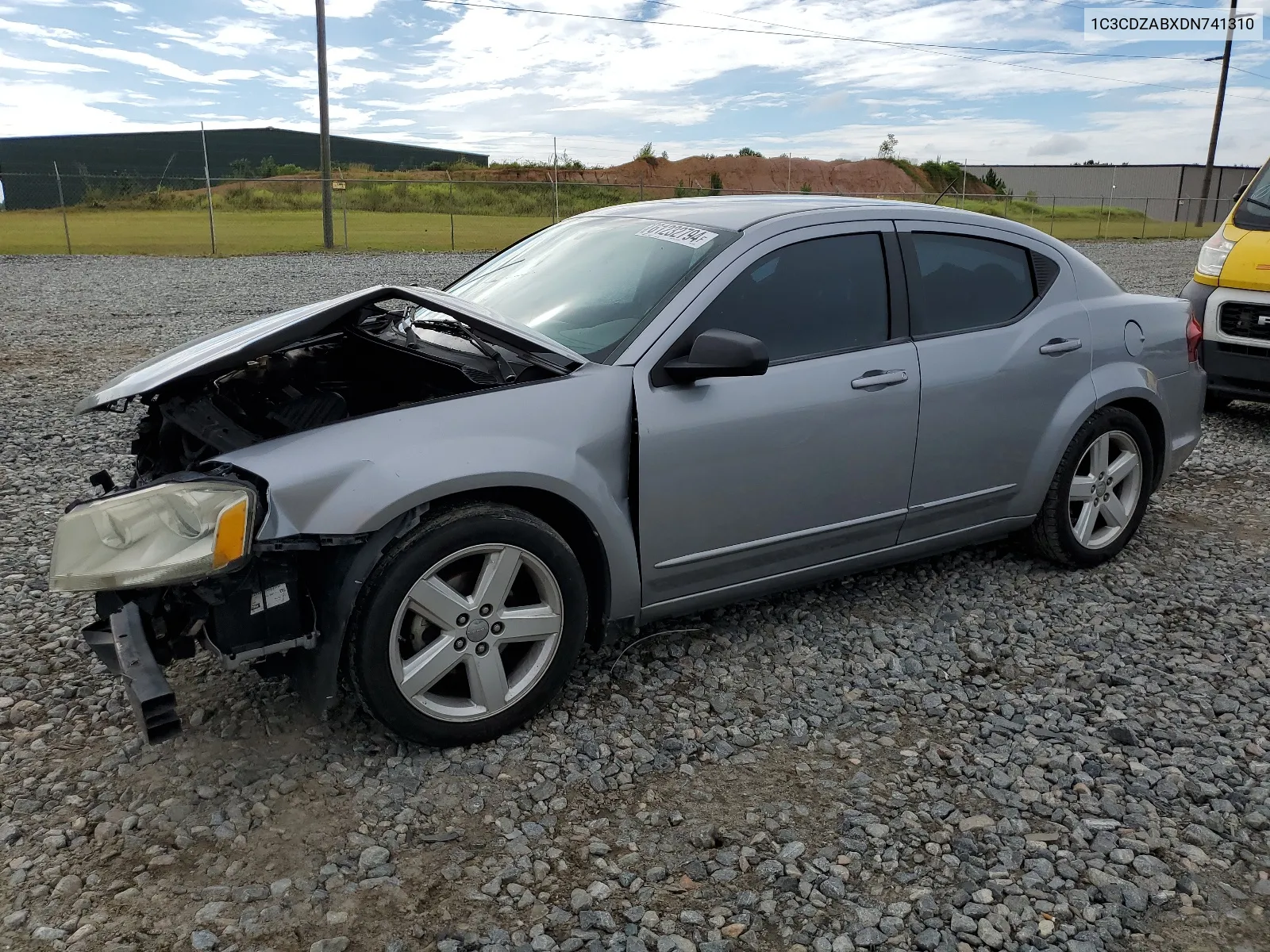 2013 Dodge Avenger Se VIN: 1C3CDZABXDN741310 Lot: 61232794