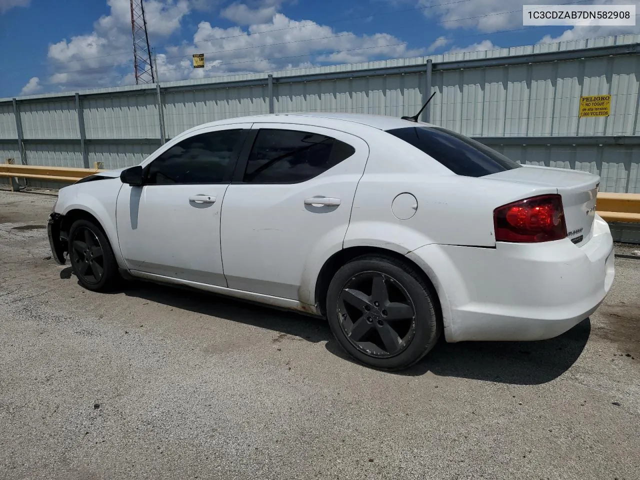 2013 Dodge Avenger Se VIN: 1C3CDZAB7DN582908 Lot: 62735264