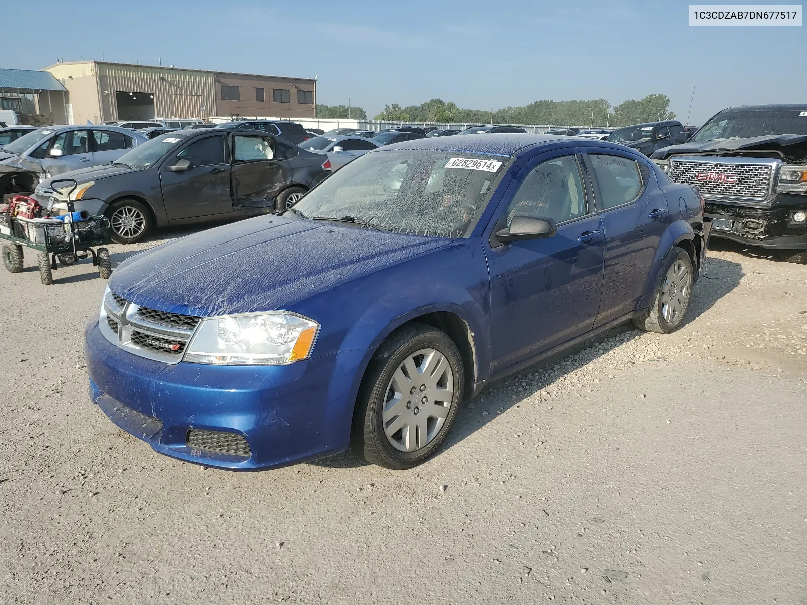 2013 Dodge Avenger Se VIN: 1C3CDZAB7DN677517 Lot: 62829614