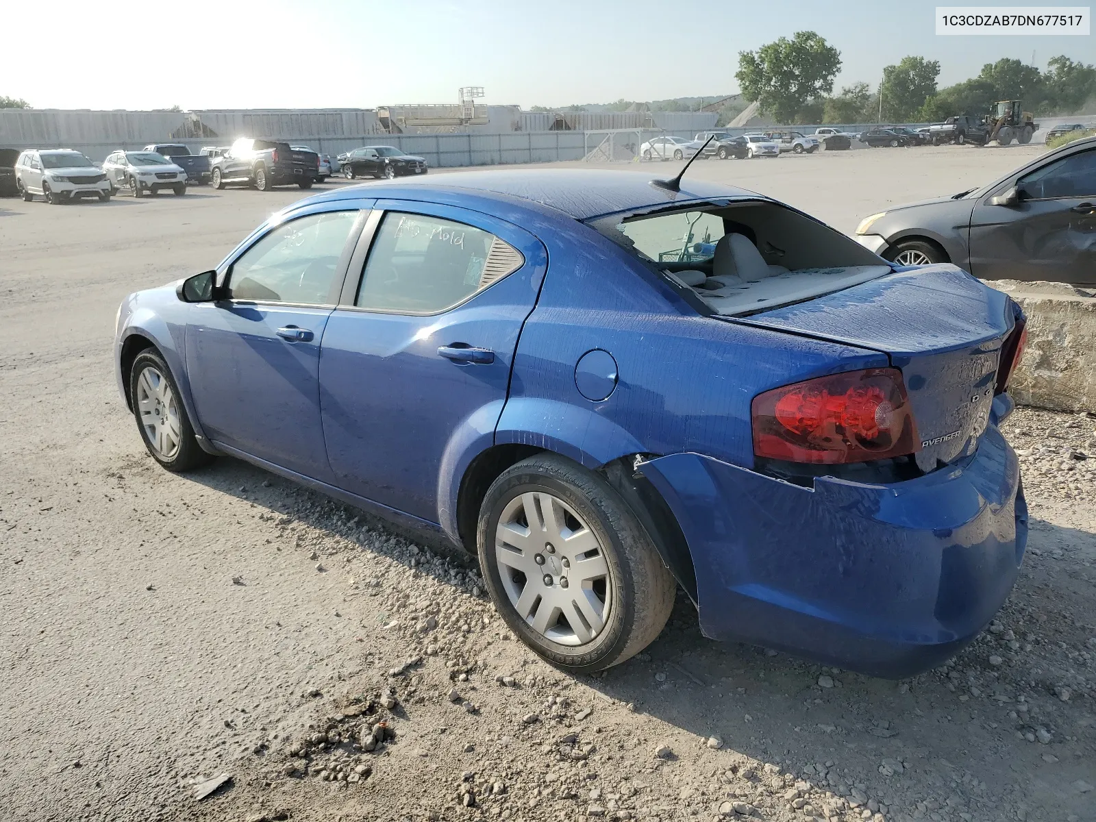 2013 Dodge Avenger Se VIN: 1C3CDZAB7DN677517 Lot: 62829614