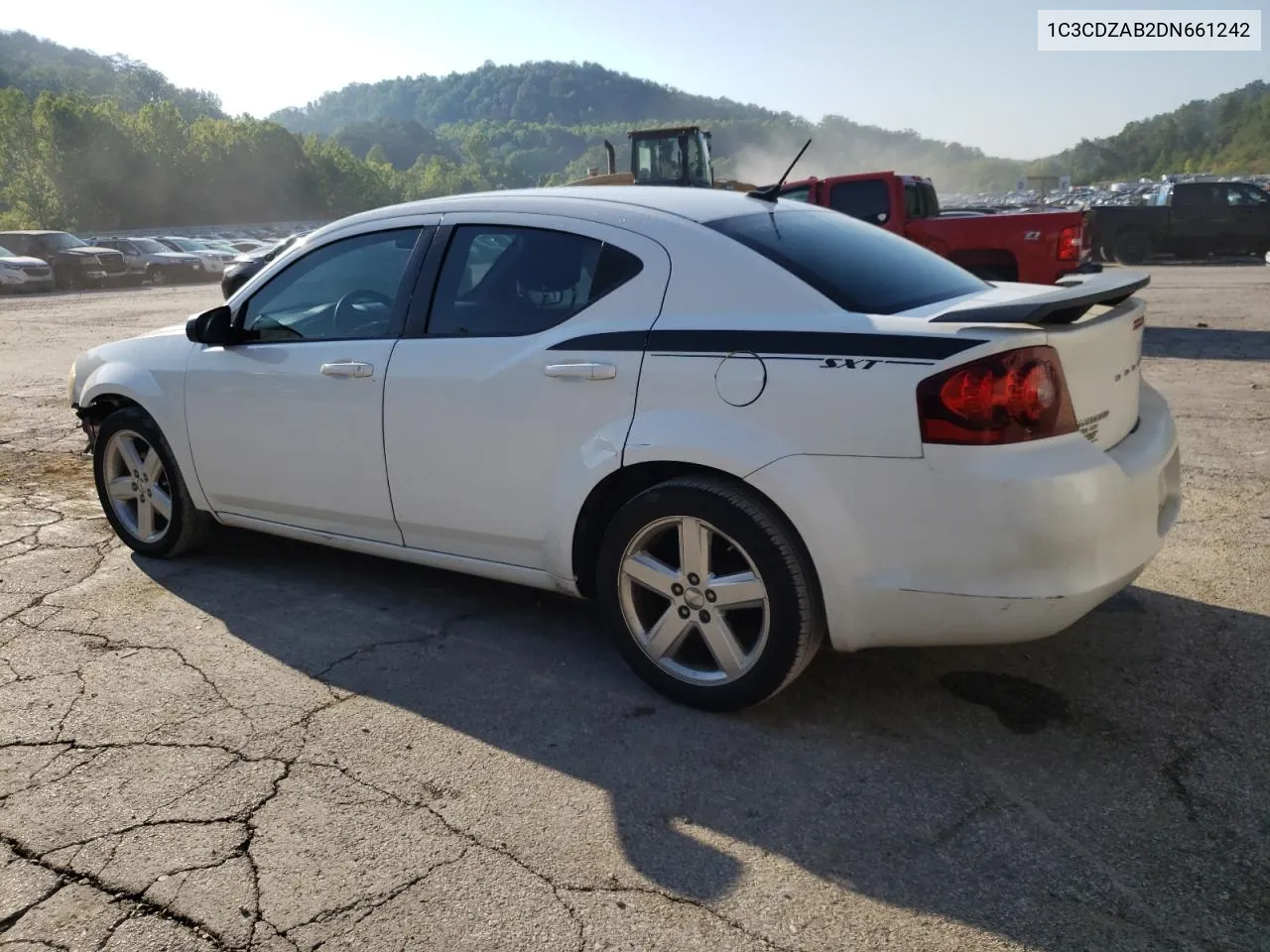 2013 Dodge Avenger Se VIN: 1C3CDZAB2DN661242 Lot: 62844764