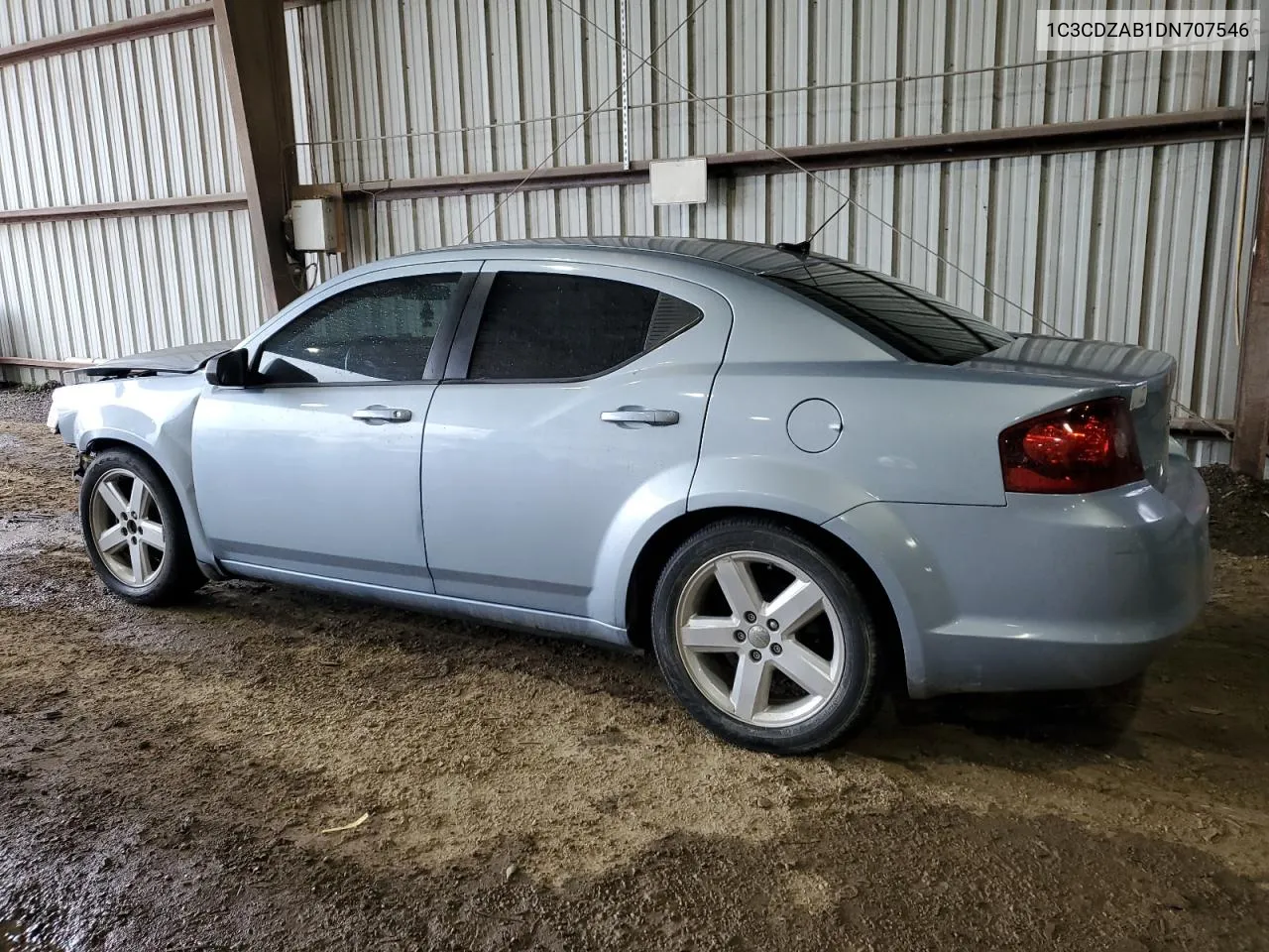 2013 Dodge Avenger Se VIN: 1C3CDZAB1DN707546 Lot: 63807354