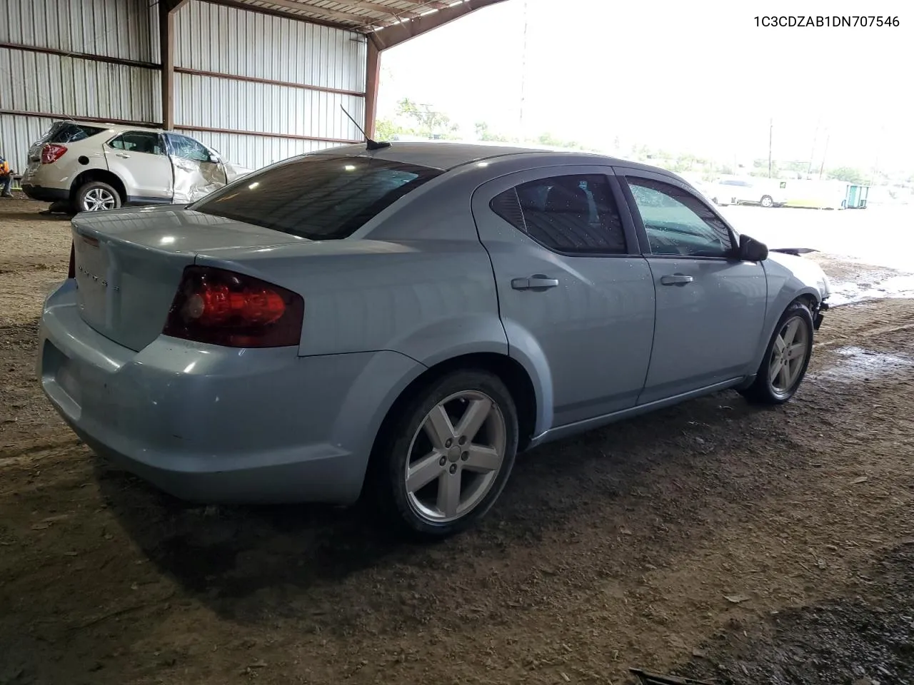 2013 Dodge Avenger Se VIN: 1C3CDZAB1DN707546 Lot: 63807354