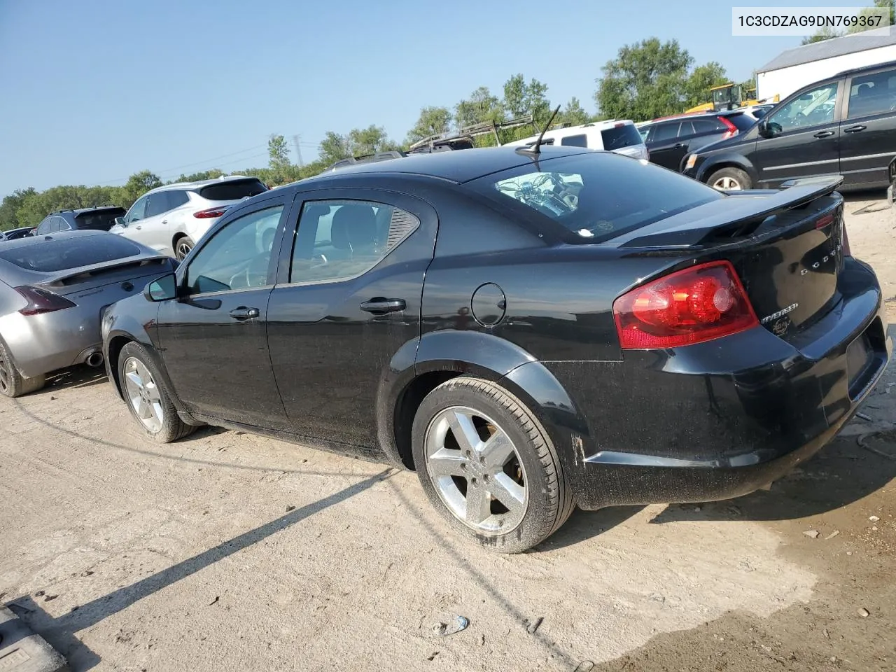 2013 Dodge Avenger Se VIN: 1C3CDZAG9DN769367 Lot: 64137104