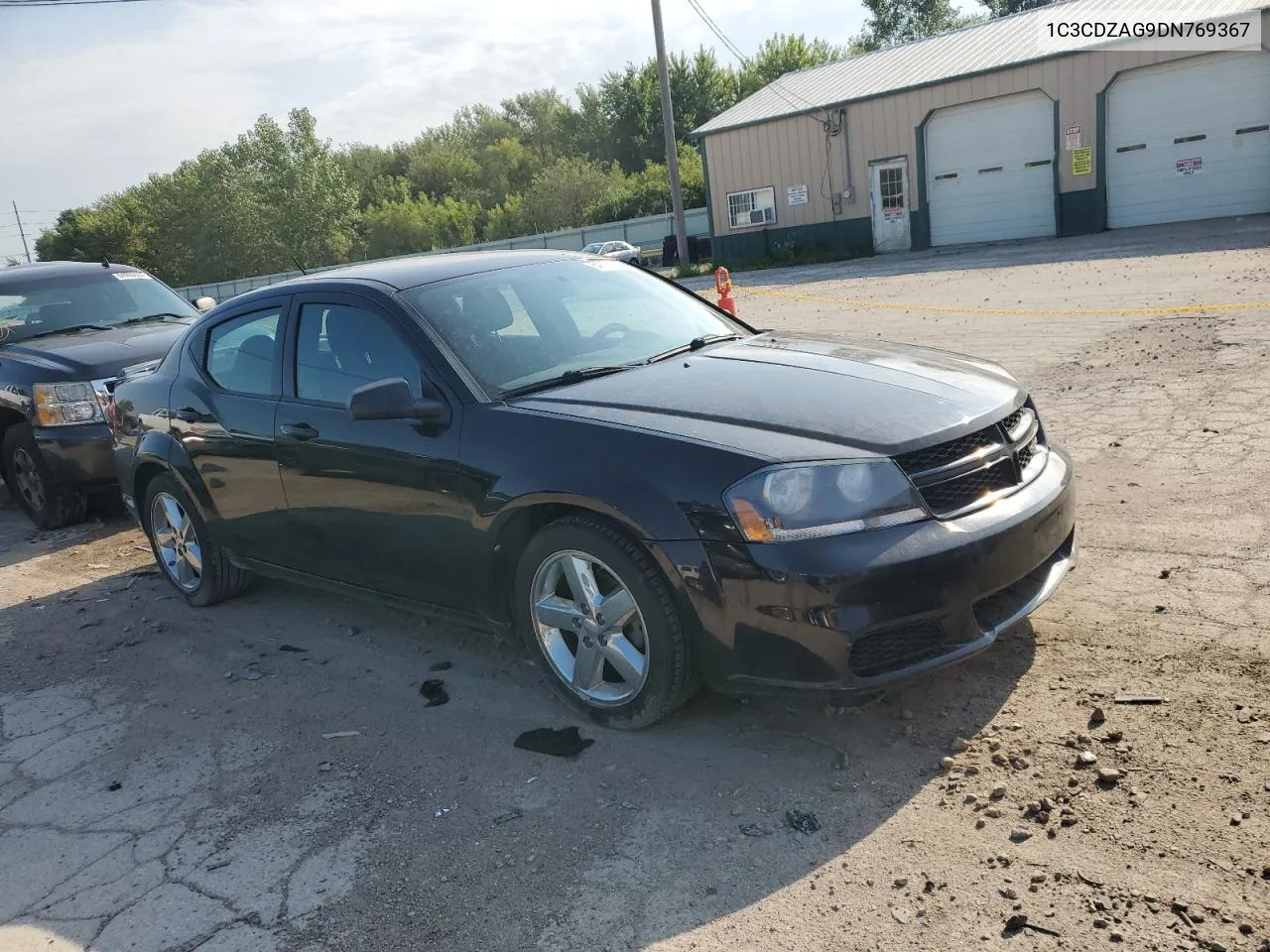 2013 Dodge Avenger Se VIN: 1C3CDZAG9DN769367 Lot: 64137104