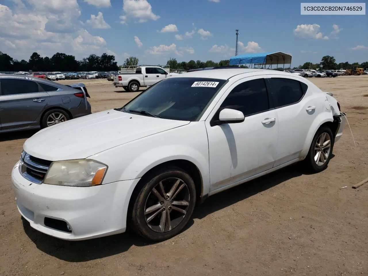 2013 Dodge Avenger Sxt VIN: 1C3CDZCB2DN746529 Lot: 64617994