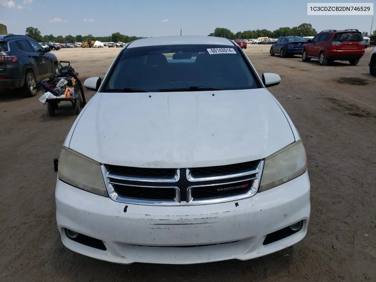 2013 Dodge Avenger Sxt VIN: 1C3CDZCB2DN746529 Lot: 64617994