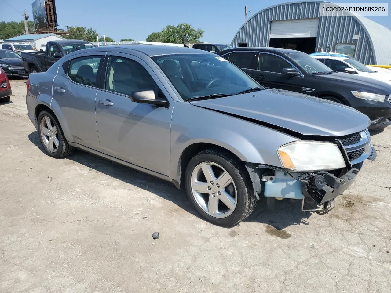 2013 Dodge Avenger Se VIN: 1C3CDZAB1DN589286 Lot: 65221404