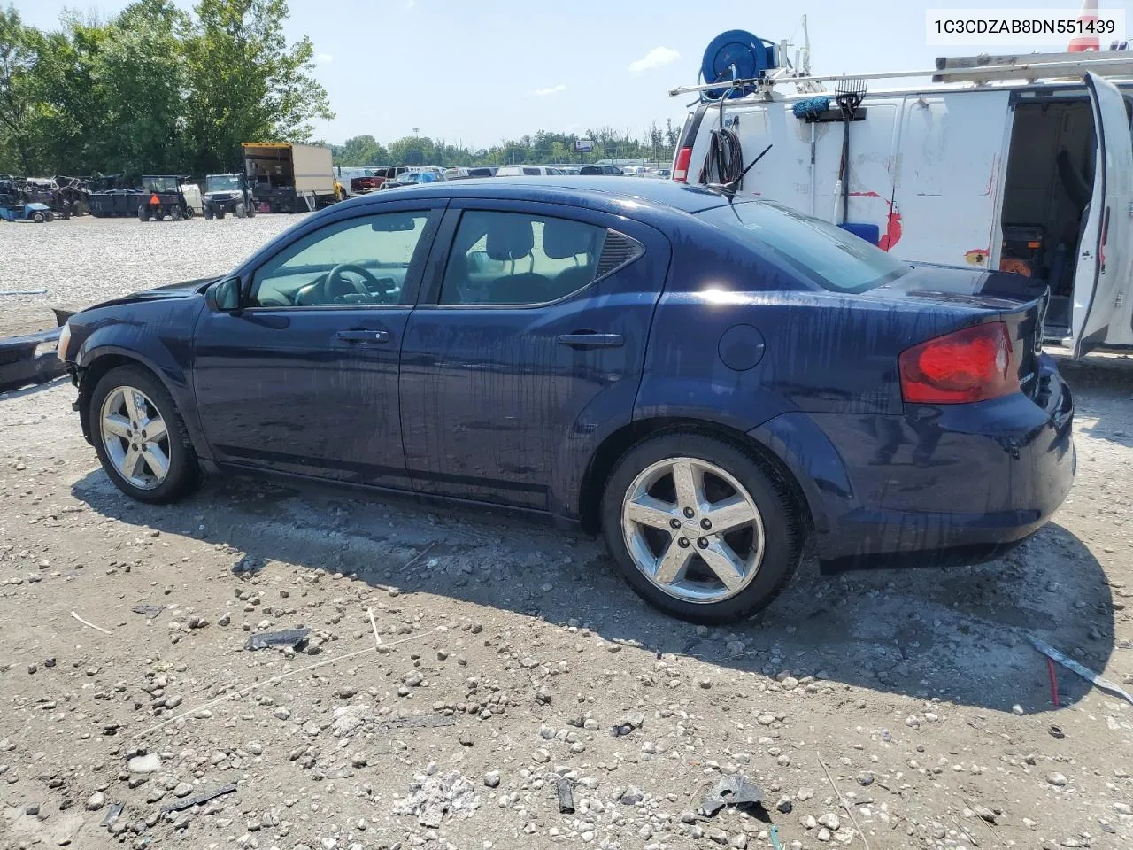 2013 Dodge Avenger Se VIN: 1C3CDZAB8DN551439 Lot: 65482944