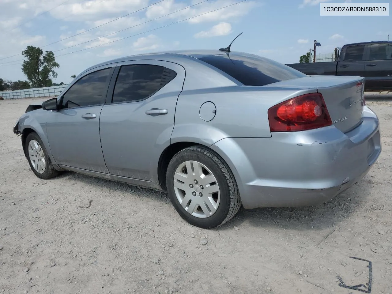 2013 Dodge Avenger Se VIN: 1C3CDZAB0DN588310 Lot: 66071364