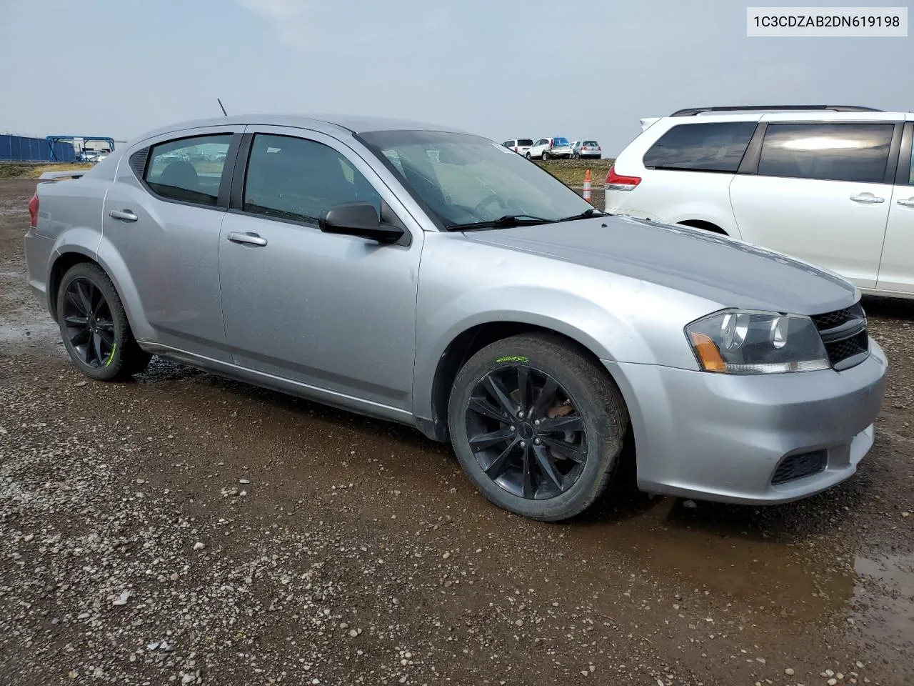 2013 Dodge Avenger Se VIN: 1C3CDZAB2DN619198 Lot: 66705314