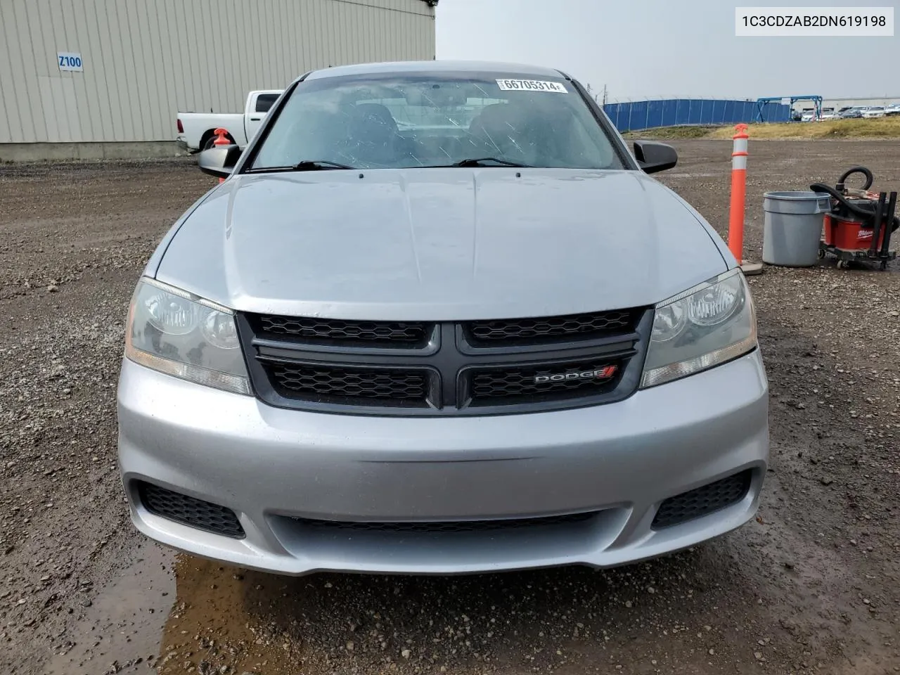 2013 Dodge Avenger Se VIN: 1C3CDZAB2DN619198 Lot: 66705314