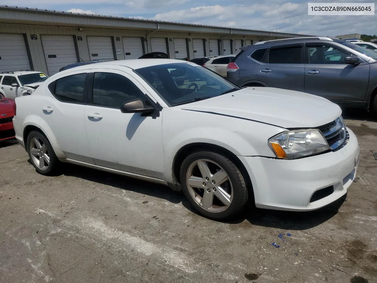 2013 Dodge Avenger Se VIN: 1C3CDZAB9DN665045 Lot: 66741304