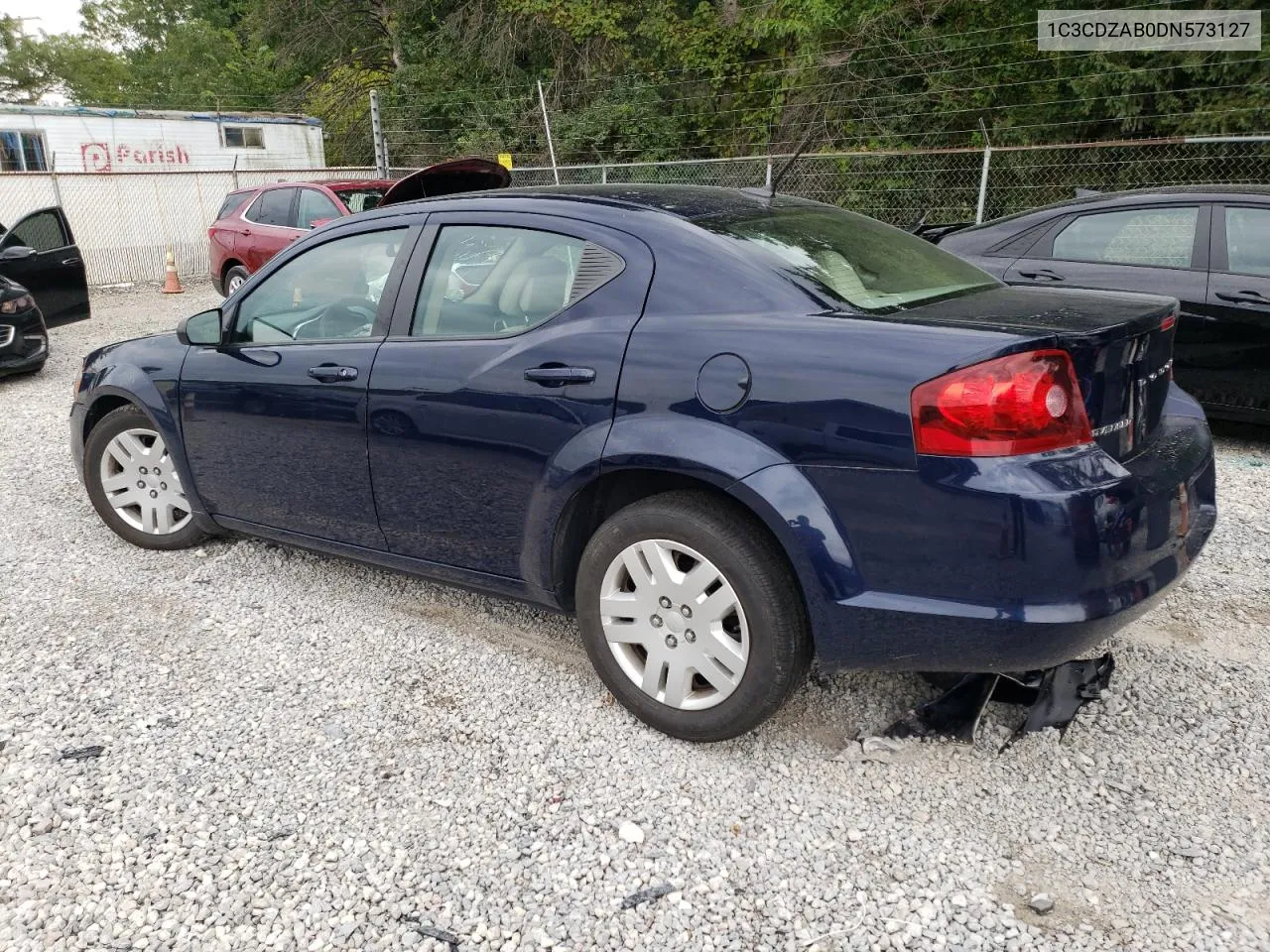 2013 Dodge Avenger Se VIN: 1C3CDZAB0DN573127 Lot: 67438614