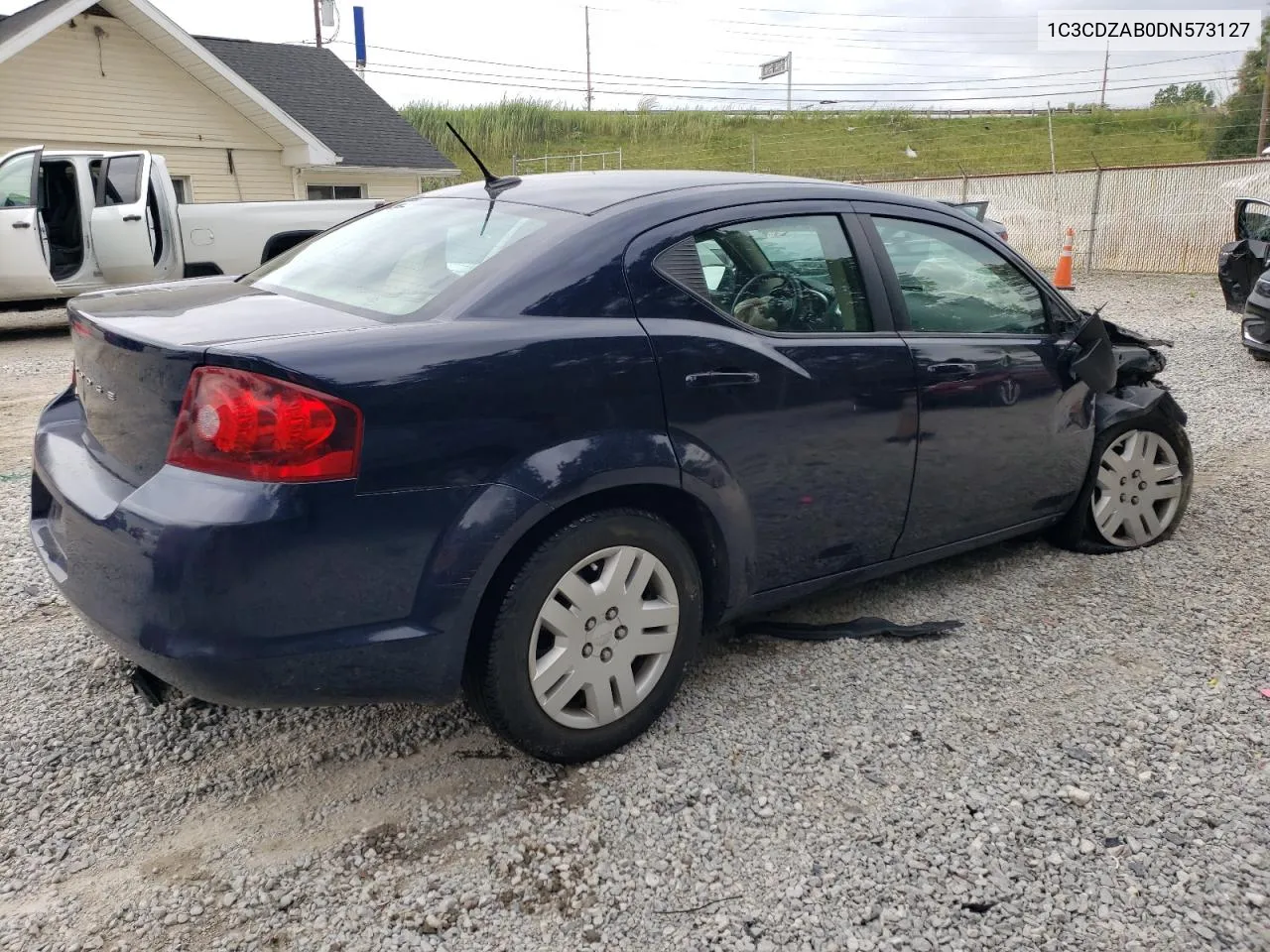 2013 Dodge Avenger Se VIN: 1C3CDZAB0DN573127 Lot: 67438614