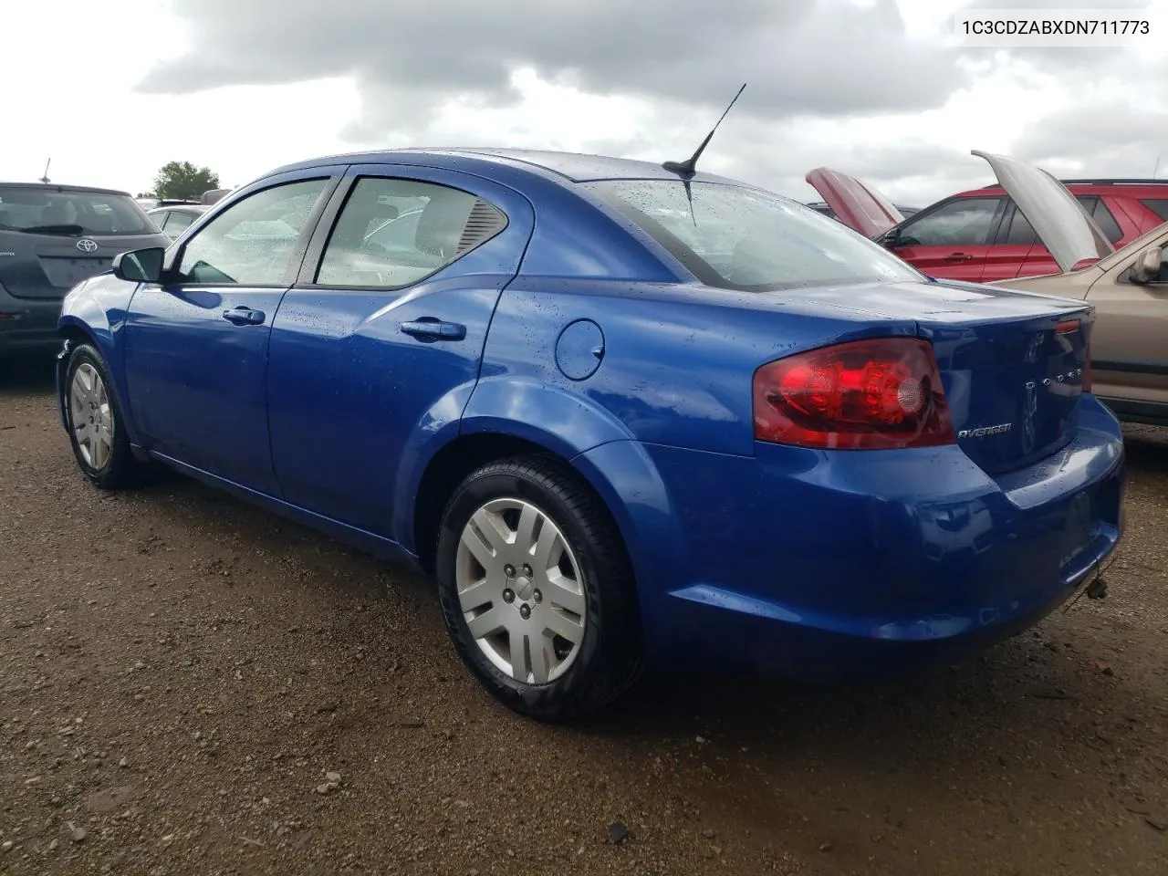 2013 Dodge Avenger Se VIN: 1C3CDZABXDN711773 Lot: 67687544