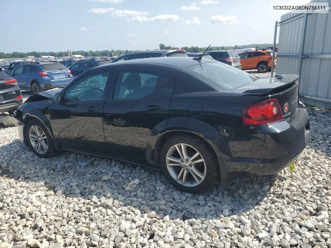 2013 Dodge Avenger Se VIN: 1C3CDZAG8DN756111 Lot: 68337484