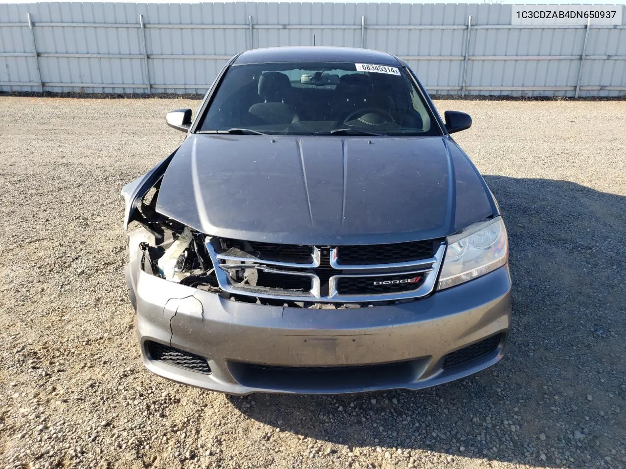 2013 Dodge Avenger Se VIN: 1C3CDZAB4DN650937 Lot: 68345314