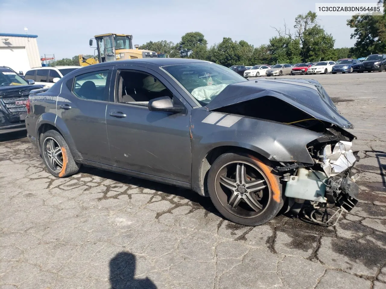 2013 Dodge Avenger Se VIN: 1C3CDZAB3DN564485 Lot: 68545904