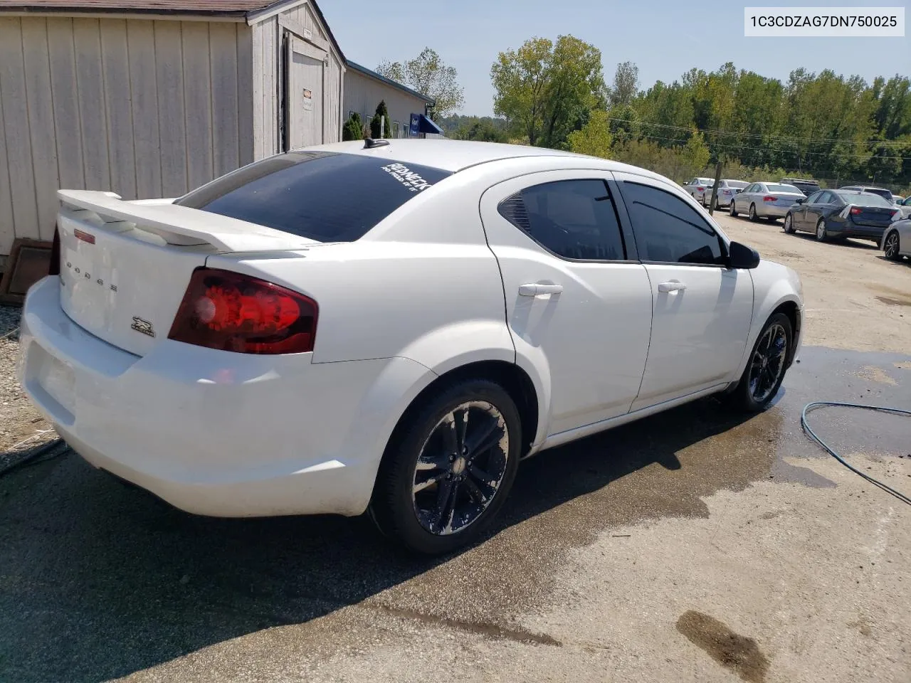 2013 Dodge Avenger Se VIN: 1C3CDZAG7DN750025 Lot: 68623944