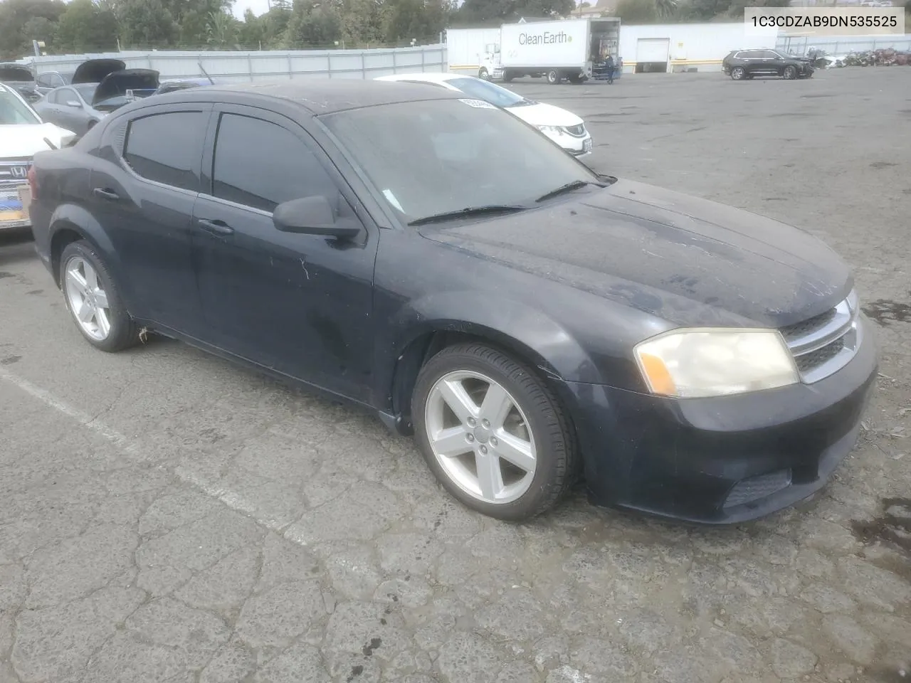 2013 Dodge Avenger Se VIN: 1C3CDZAB9DN535525 Lot: 69244844