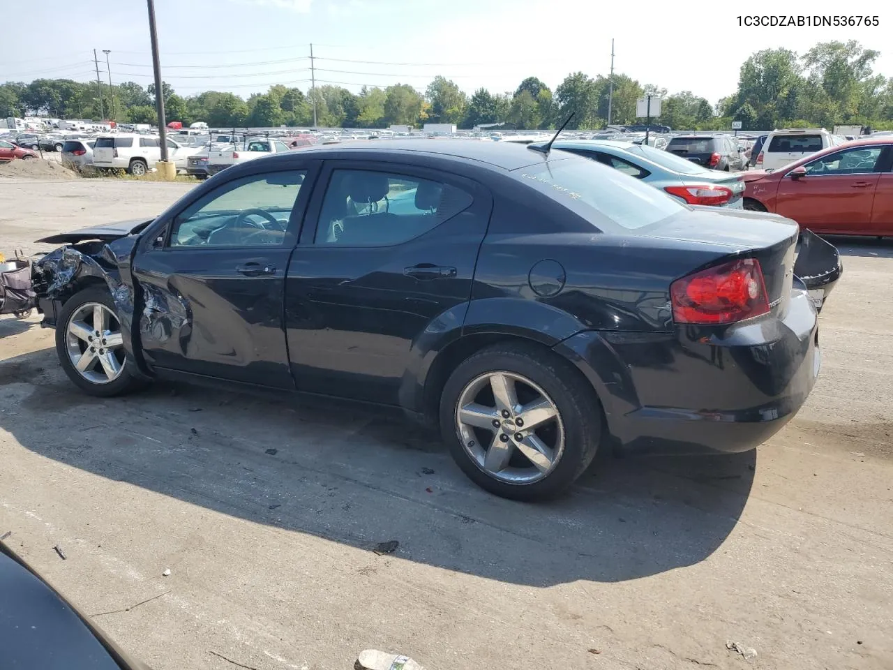 2013 Dodge Avenger Se VIN: 1C3CDZAB1DN536765 Lot: 69276634