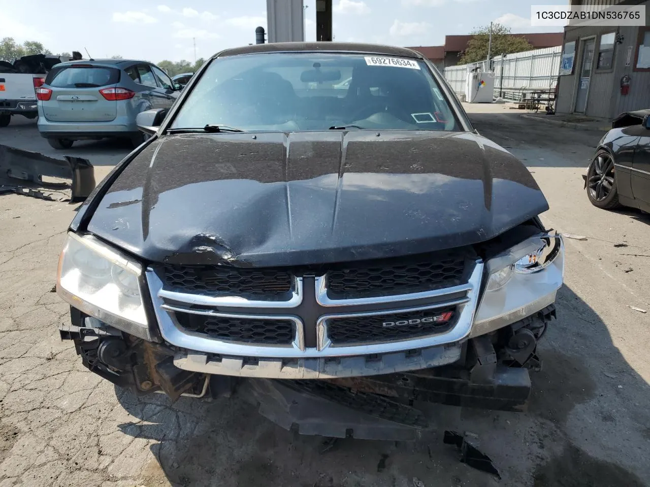 2013 Dodge Avenger Se VIN: 1C3CDZAB1DN536765 Lot: 69276634