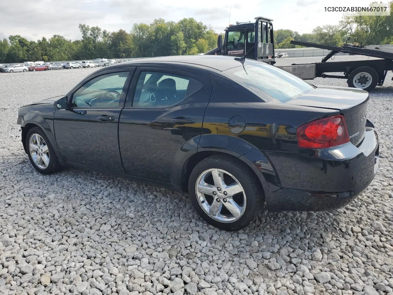 2013 Dodge Avenger Se VIN: 1C3CDZAB3DN667017 Lot: 69279984