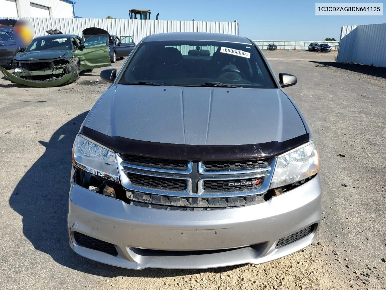 2013 Dodge Avenger Se VIN: 1C3CDZAG8DN664125 Lot: 69368084