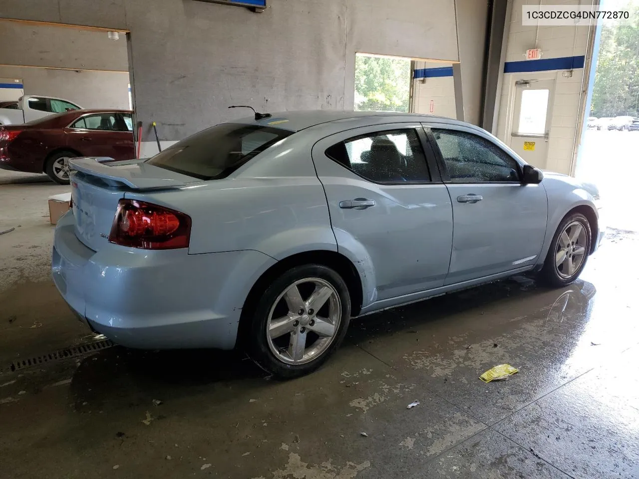 2013 Dodge Avenger Sxt VIN: 1C3CDZCG4DN772870 Lot: 70629174