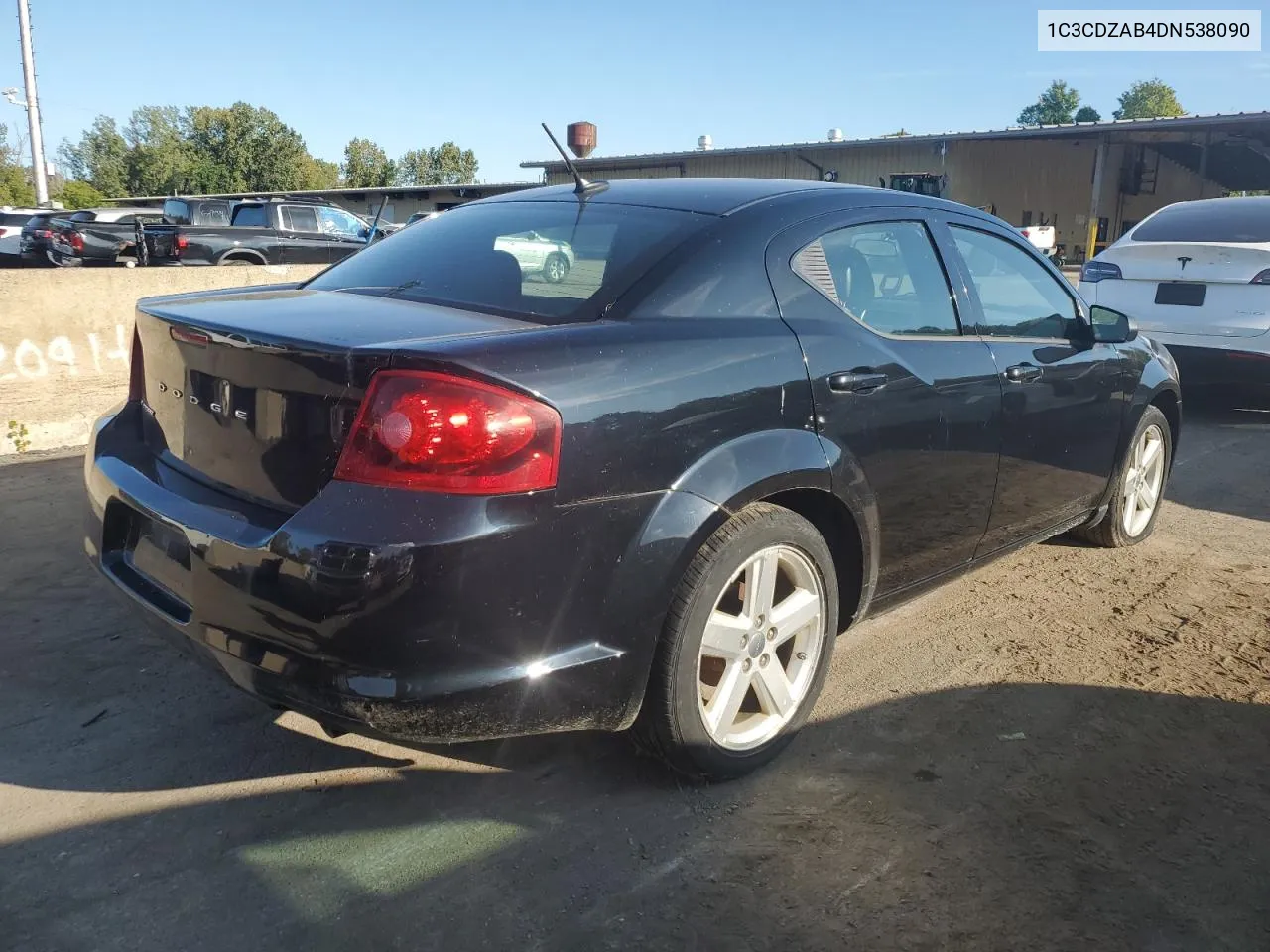 2013 Dodge Avenger Se VIN: 1C3CDZAB4DN538090 Lot: 70960874