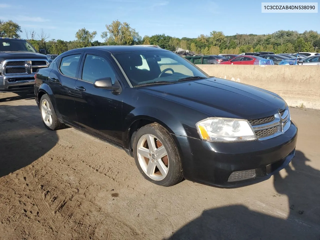 2013 Dodge Avenger Se VIN: 1C3CDZAB4DN538090 Lot: 70960874