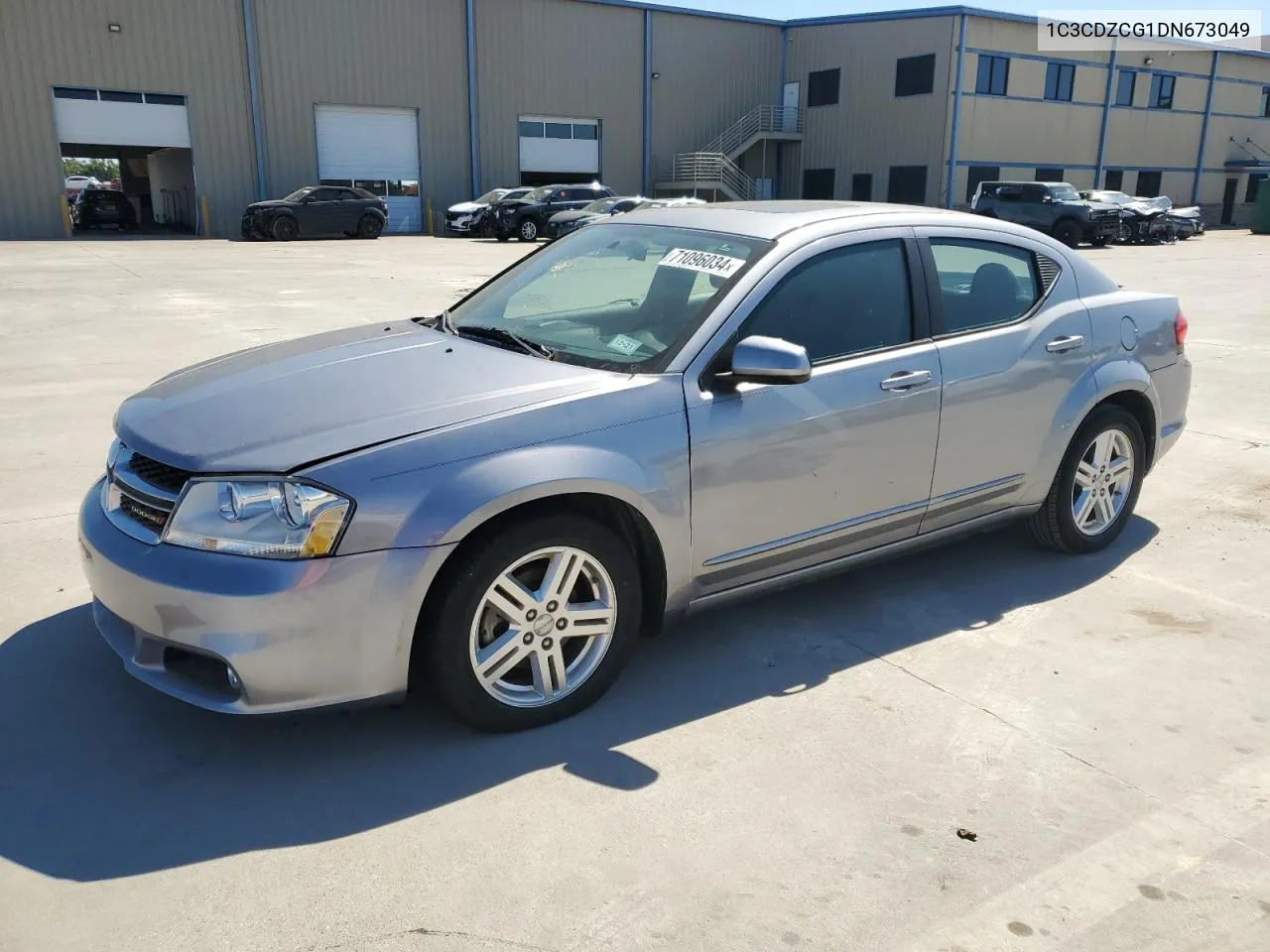 2013 Dodge Avenger Sxt VIN: 1C3CDZCG1DN673049 Lot: 71096034