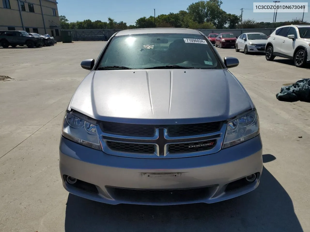 2013 Dodge Avenger Sxt VIN: 1C3CDZCG1DN673049 Lot: 71096034