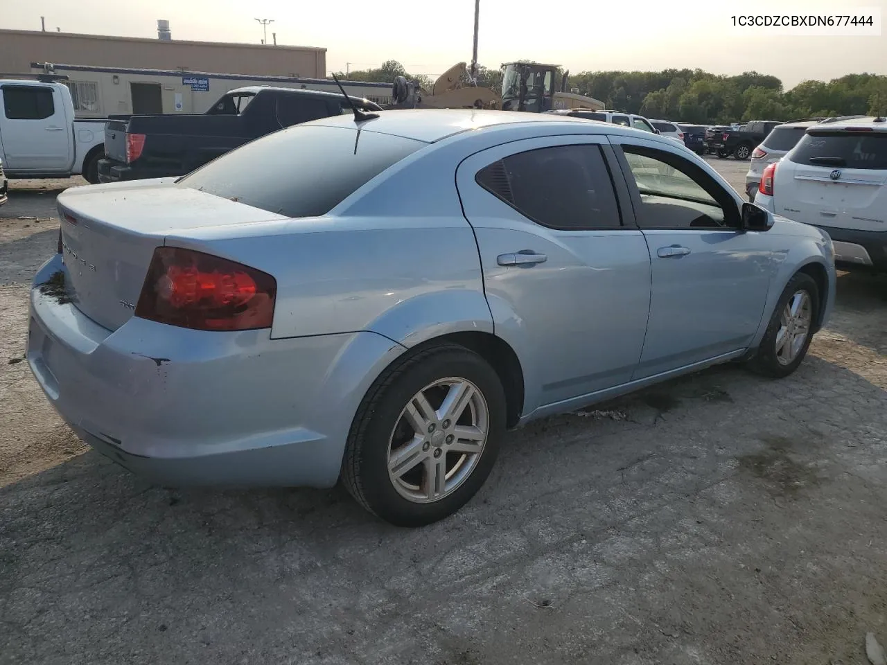 2013 Dodge Avenger Sxt VIN: 1C3CDZCBXDN677444 Lot: 71124604