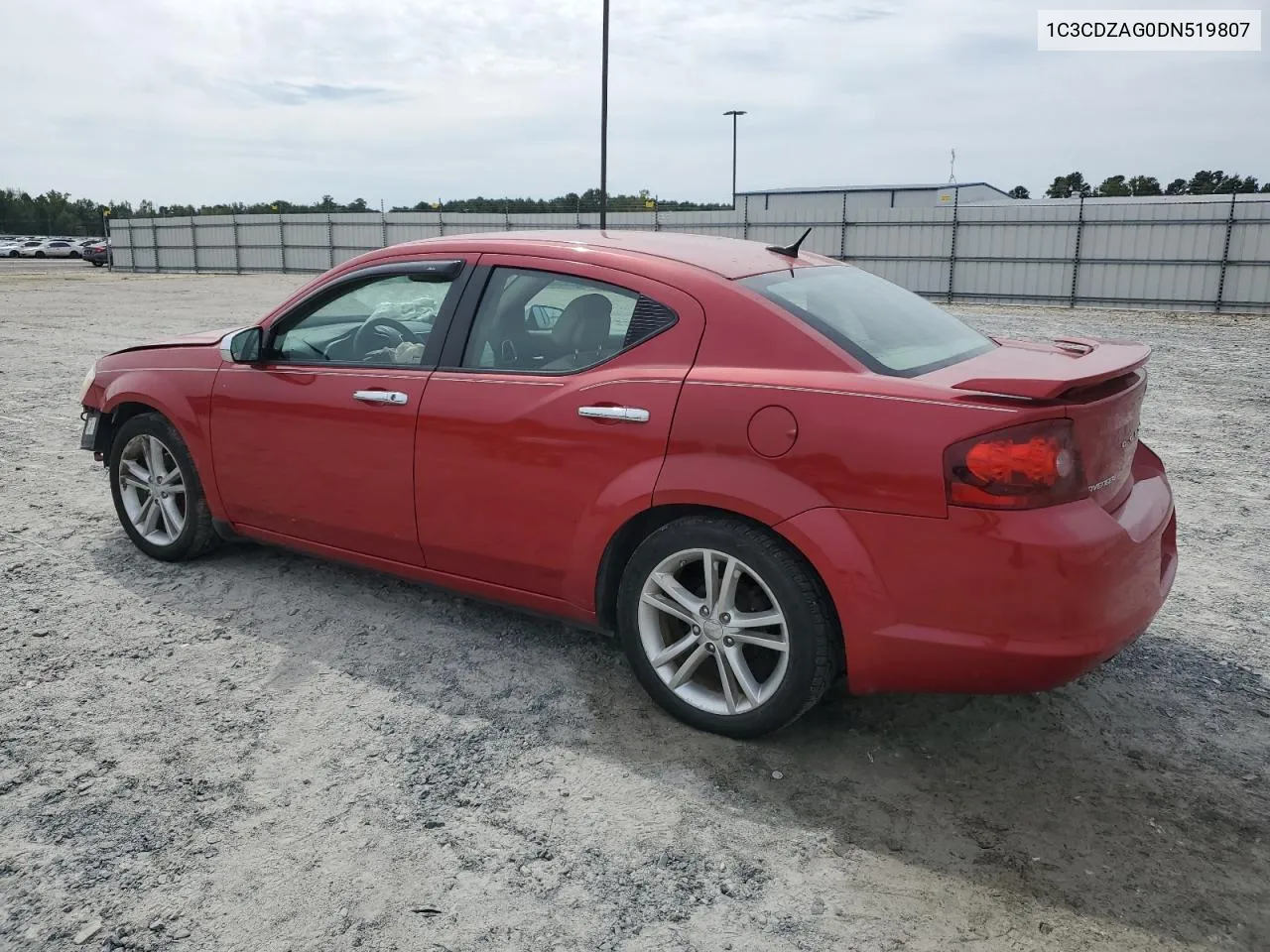 2013 Dodge Avenger Se VIN: 1C3CDZAG0DN519807 Lot: 71168634