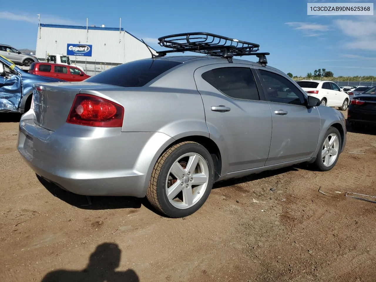 2013 Dodge Avenger Se VIN: 1C3CDZAB9DN625368 Lot: 71287444