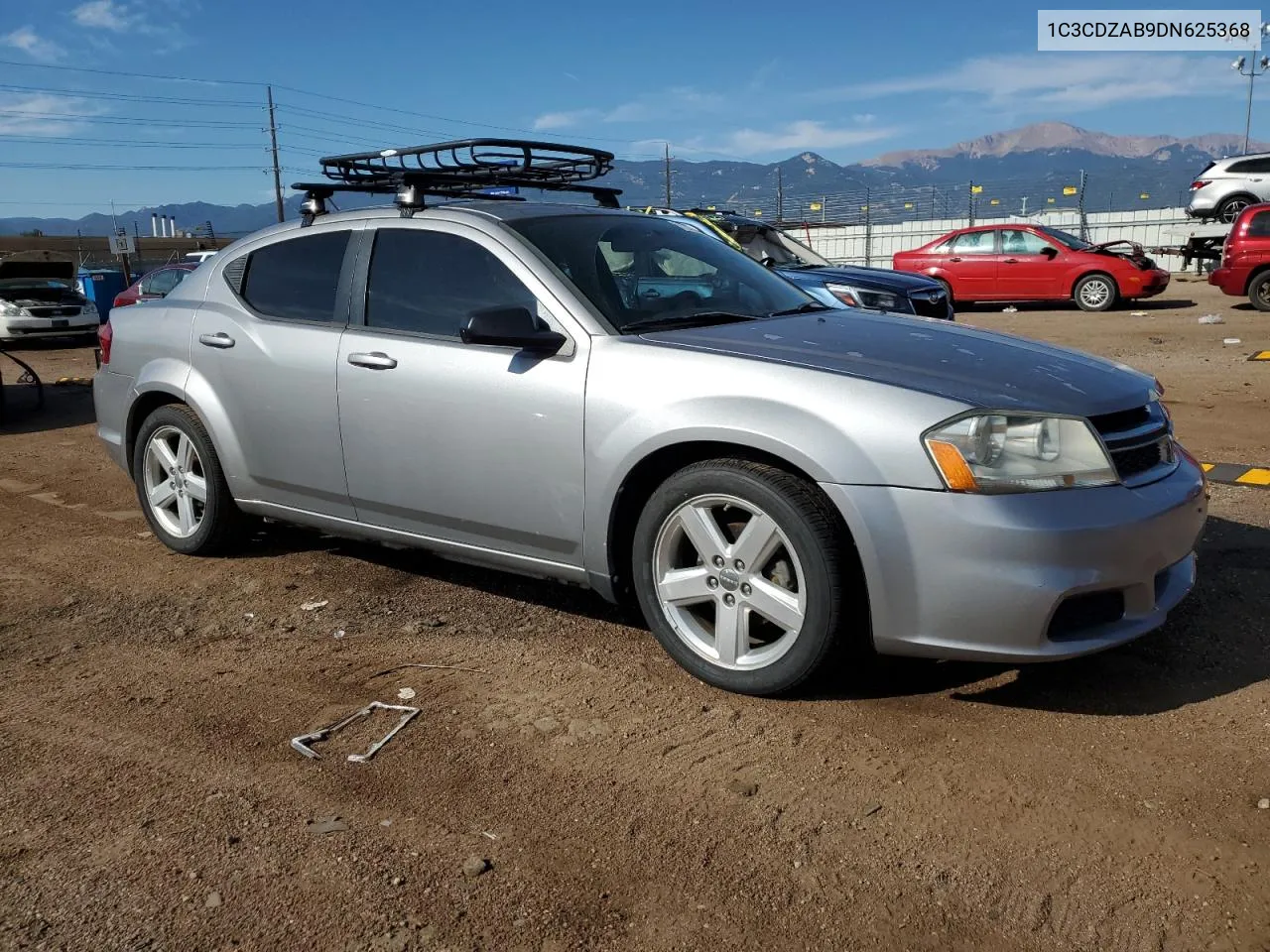 2013 Dodge Avenger Se VIN: 1C3CDZAB9DN625368 Lot: 71287444