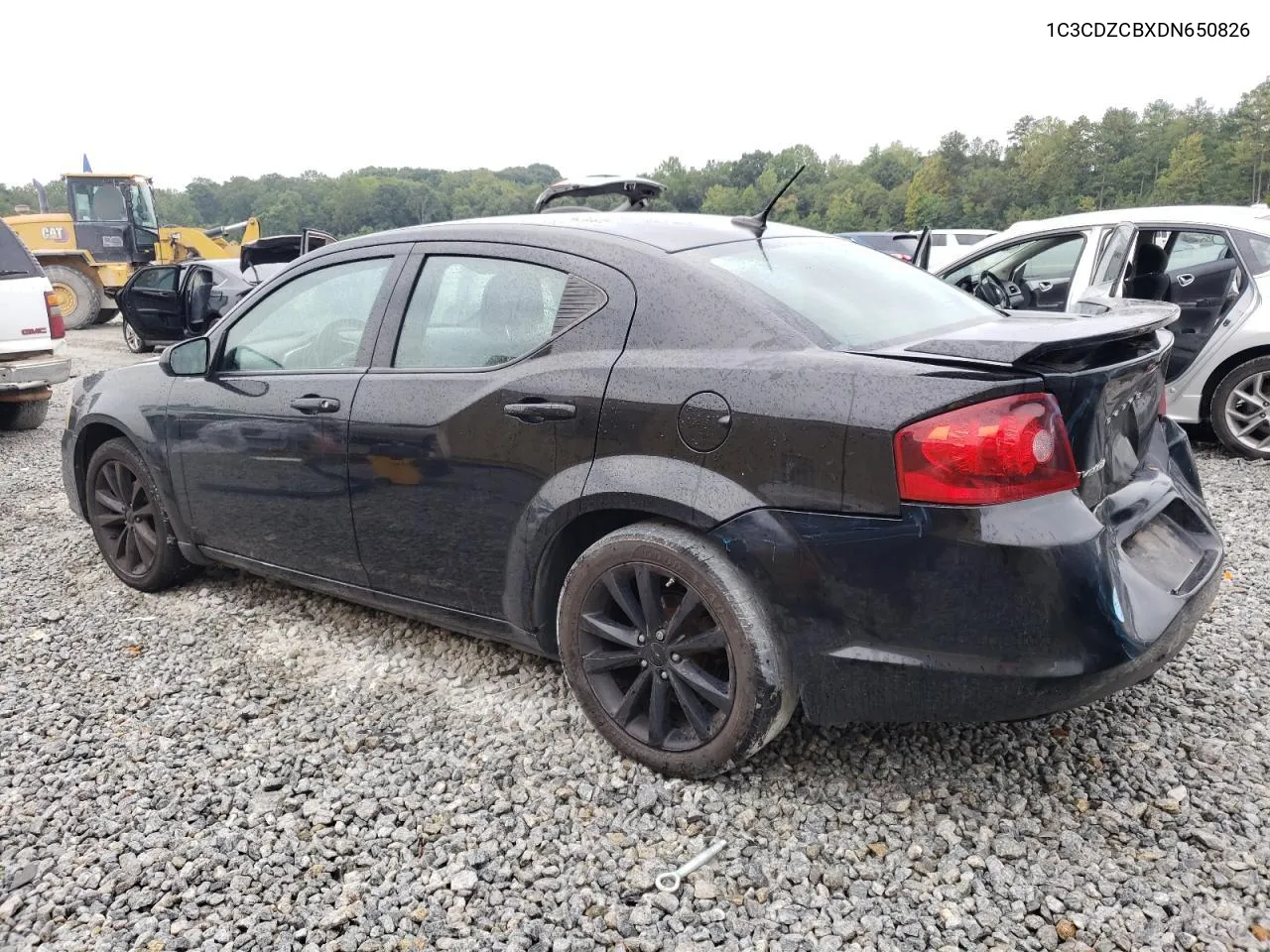 2013 Dodge Avenger Sxt VIN: 1C3CDZCBXDN650826 Lot: 71290564