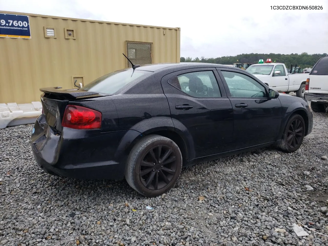 2013 Dodge Avenger Sxt VIN: 1C3CDZCBXDN650826 Lot: 71290564