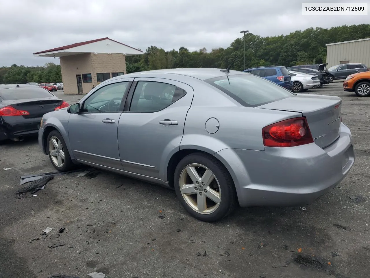 2013 Dodge Avenger Se VIN: 1C3CDZAB2DN712609 Lot: 71402174