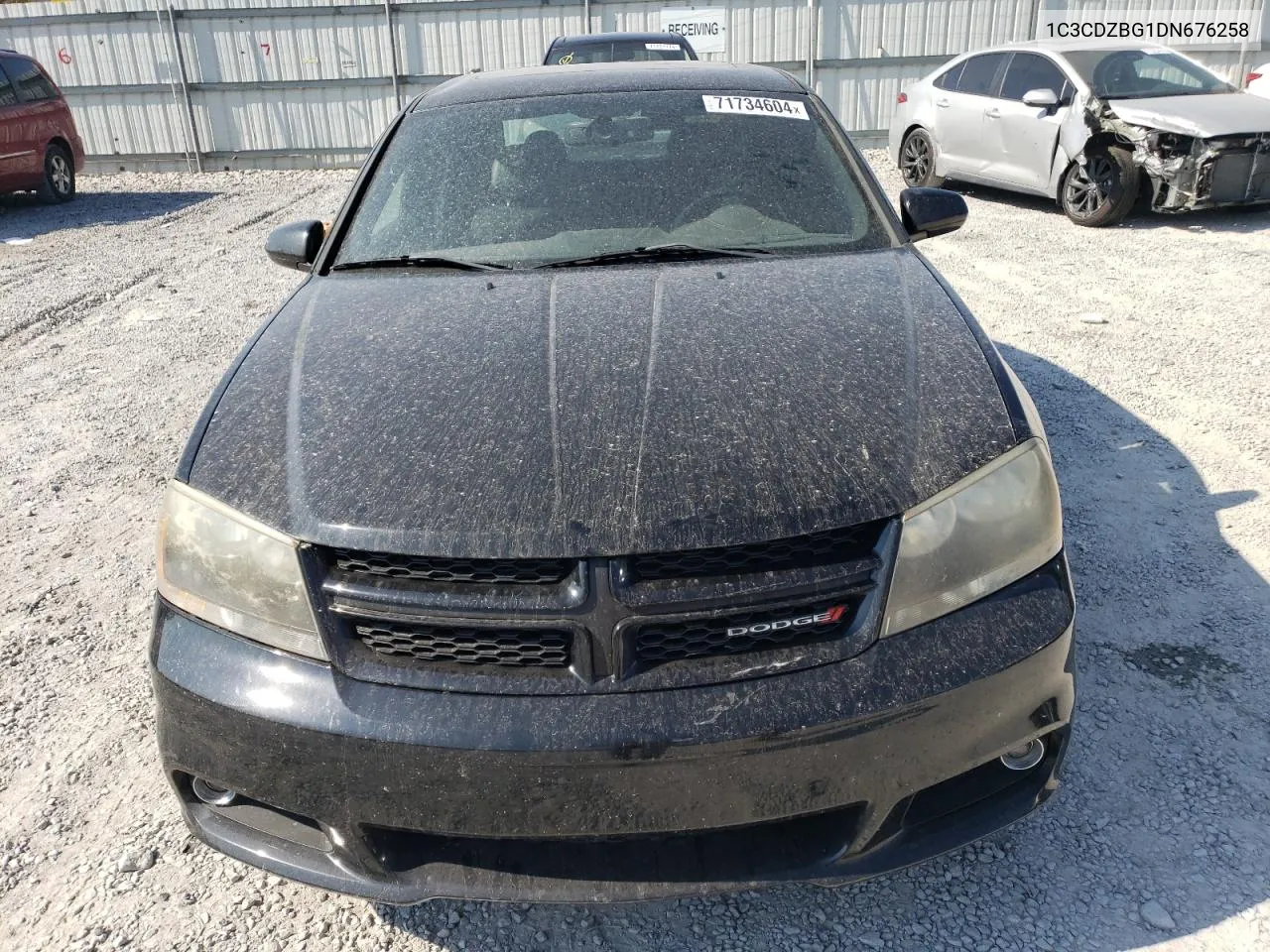 2013 Dodge Avenger R/T VIN: 1C3CDZBG1DN676258 Lot: 71734604